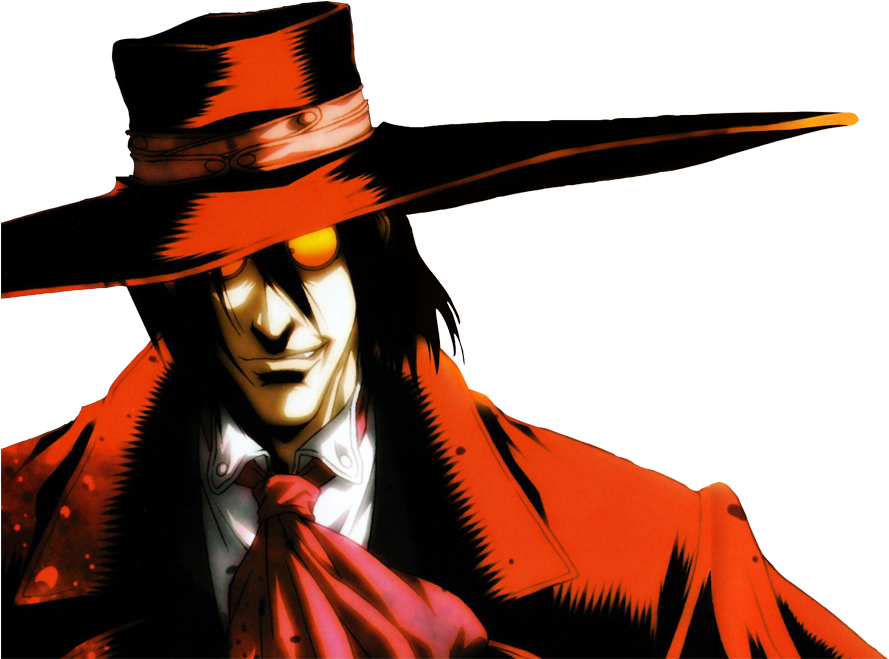 Alucard - Hellsing: Ultimate Fan Guide (900x658), Png Download