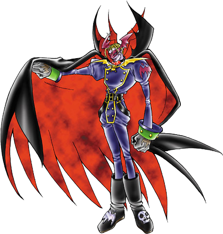 Alucard Vs - Myotismon Digimon (480x500), Png Download