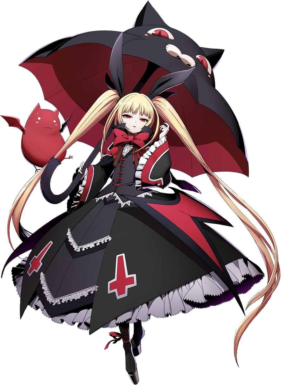 Blazblue Cross Tag Battle Rachel (903x1237), Png Download
