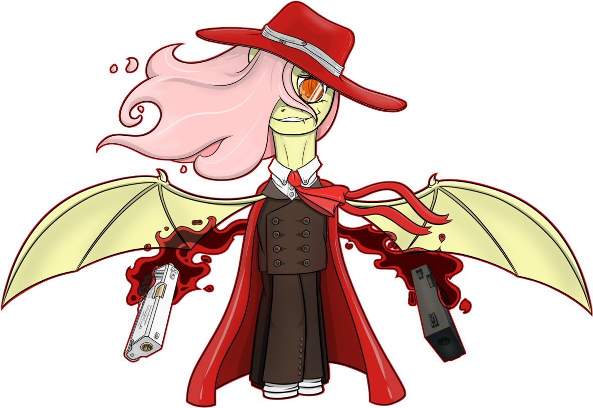 Alucard, Alushy, Artist - Fluttershy (1280x830), Png Download