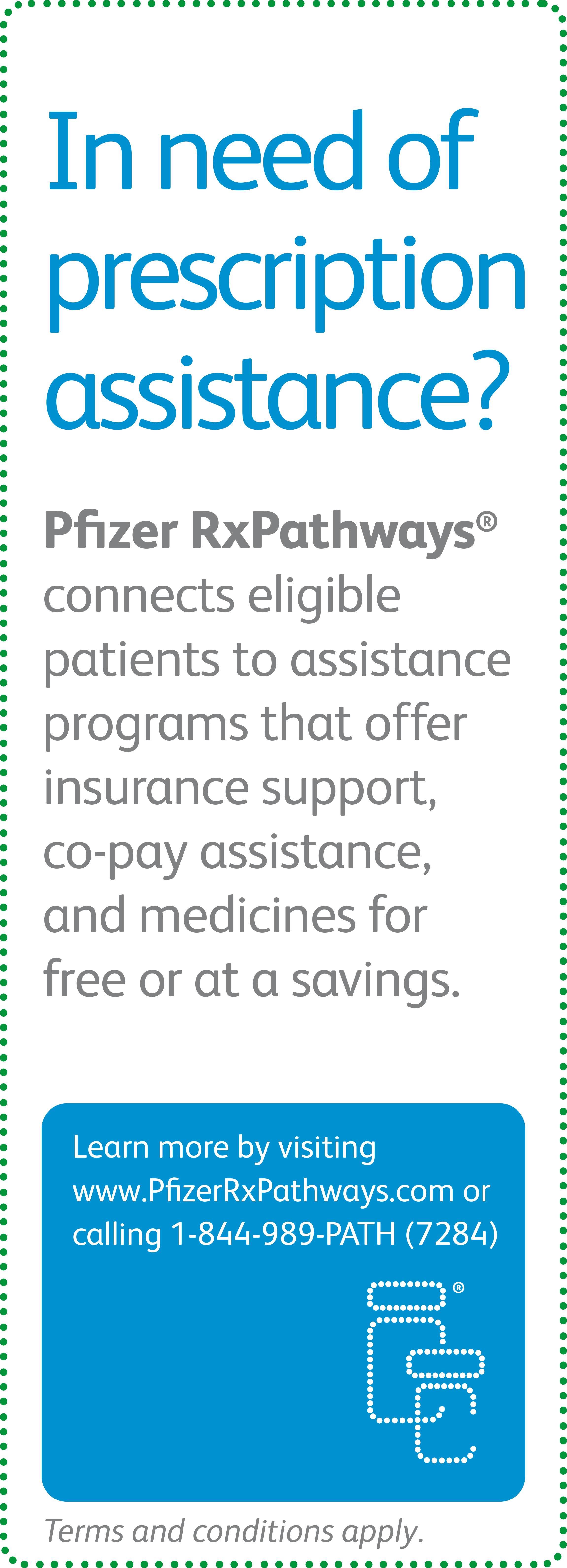 Need Help Affording Your Medication - Pfizer (2302x6363), Png Download