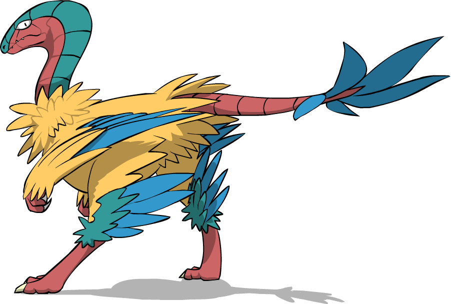 Archeops By Zeefster-d4iy7fd[1] , - Pokemon That Look Like Raptors (902x608), Png Download
