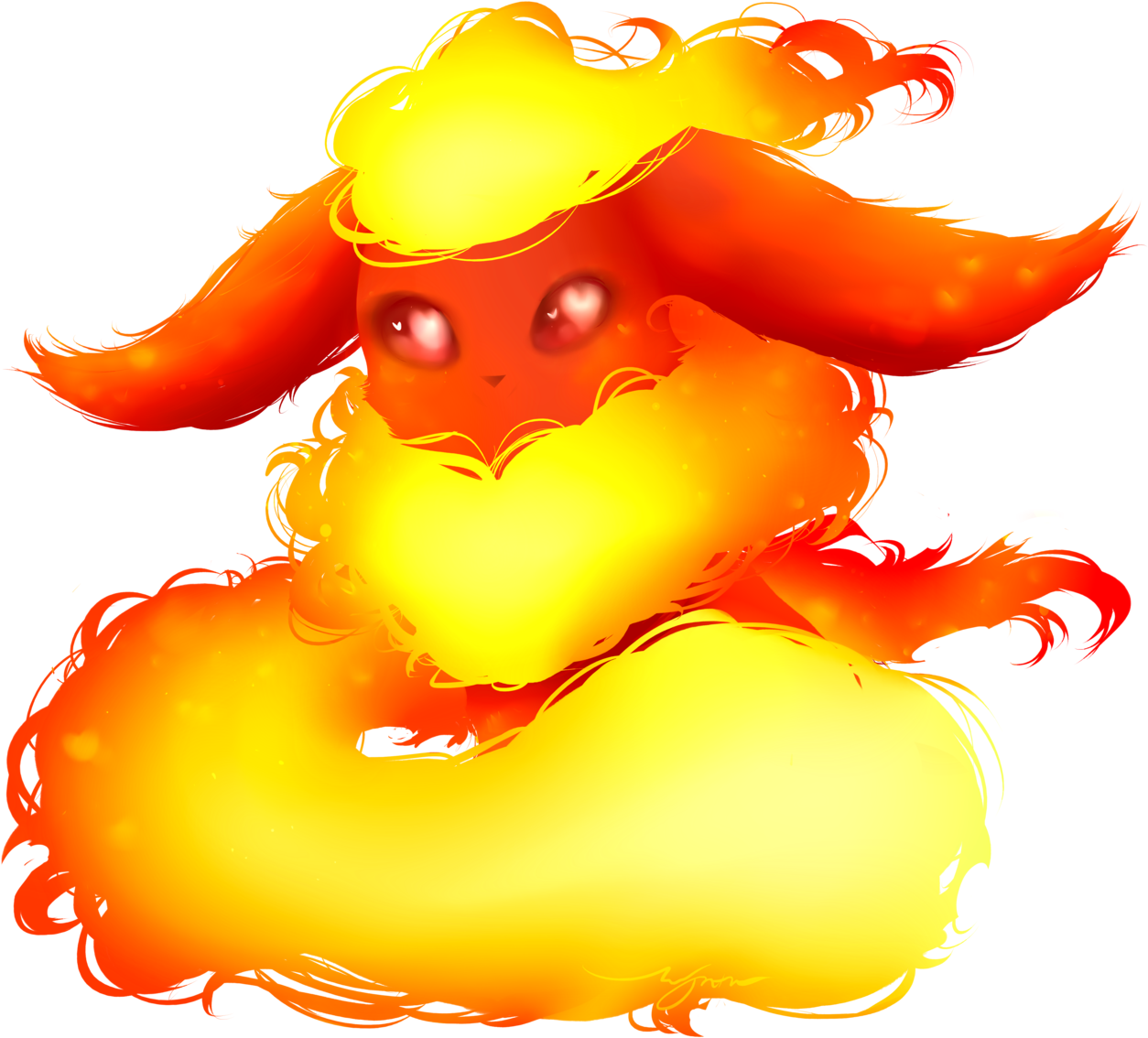 Flareon Please Reblog - Flareon (1280x1152), Png Download