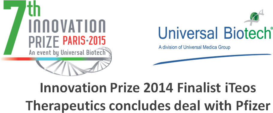 Innovation Prize 2014 Finalist Iteos Concludes A Deal - Universal Biotech (987x391), Png Download