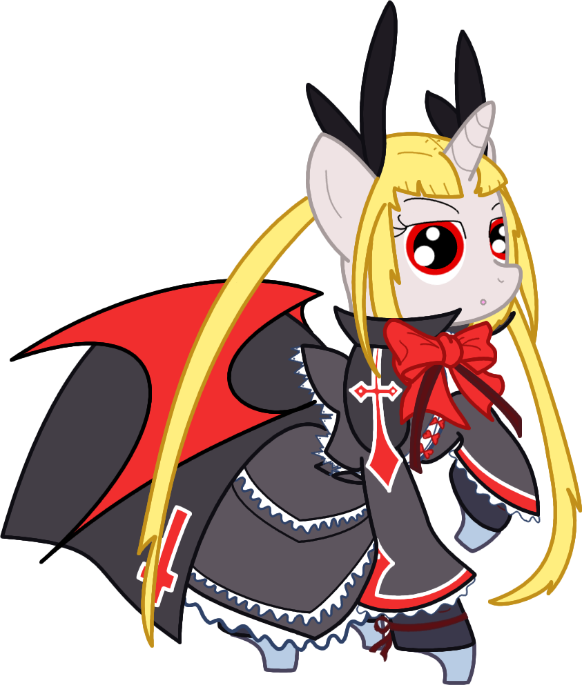 Cheesedork, Blazblue, Clothes, Dress, Ponified, Pony, - Blazblue Pony (843x993), Png Download