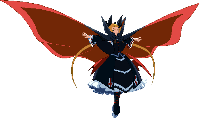 Blazblue Wiki Rachel Download - Rachel Alucard Animations (659x392), Png Download