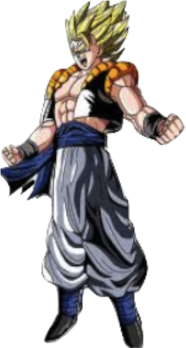 Majin Gogeta - Gogeta Png (388x700), Png Download