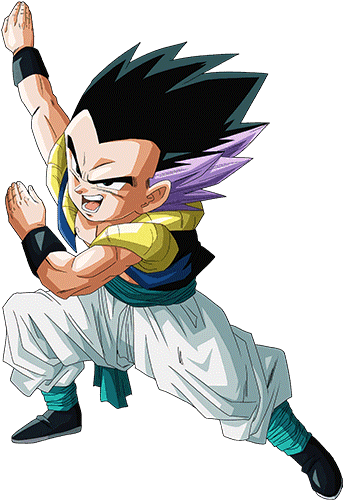 Gotenks Double The Power (426x568), Png Download