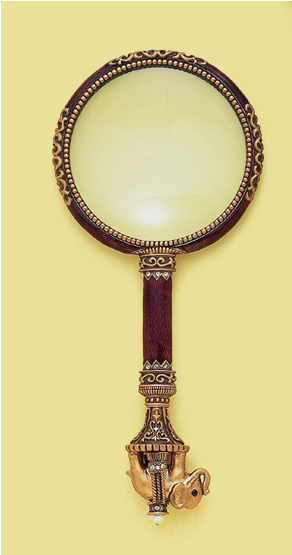 Accessories/home & Office/desk & Study/magnifying Glasses - Edgar Berebi 7336/2 Pasha Letter Opener (554x554), Png Download