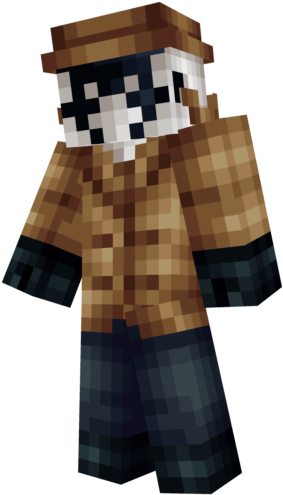 Nonydiypng - Minecraft Rorschach (640x640), Png Download