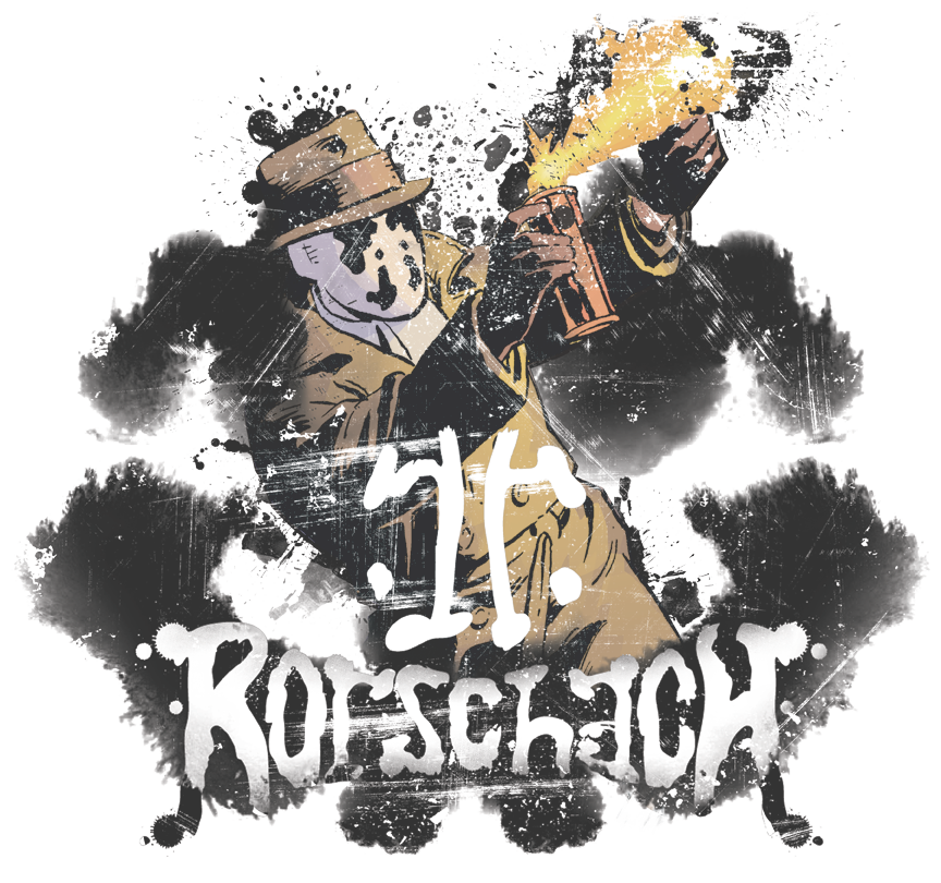 Watchmen Rorschach Juniors Tank - Rorschach T-shirt Free Shipping The Watchmen Comic (864x810), Png Download