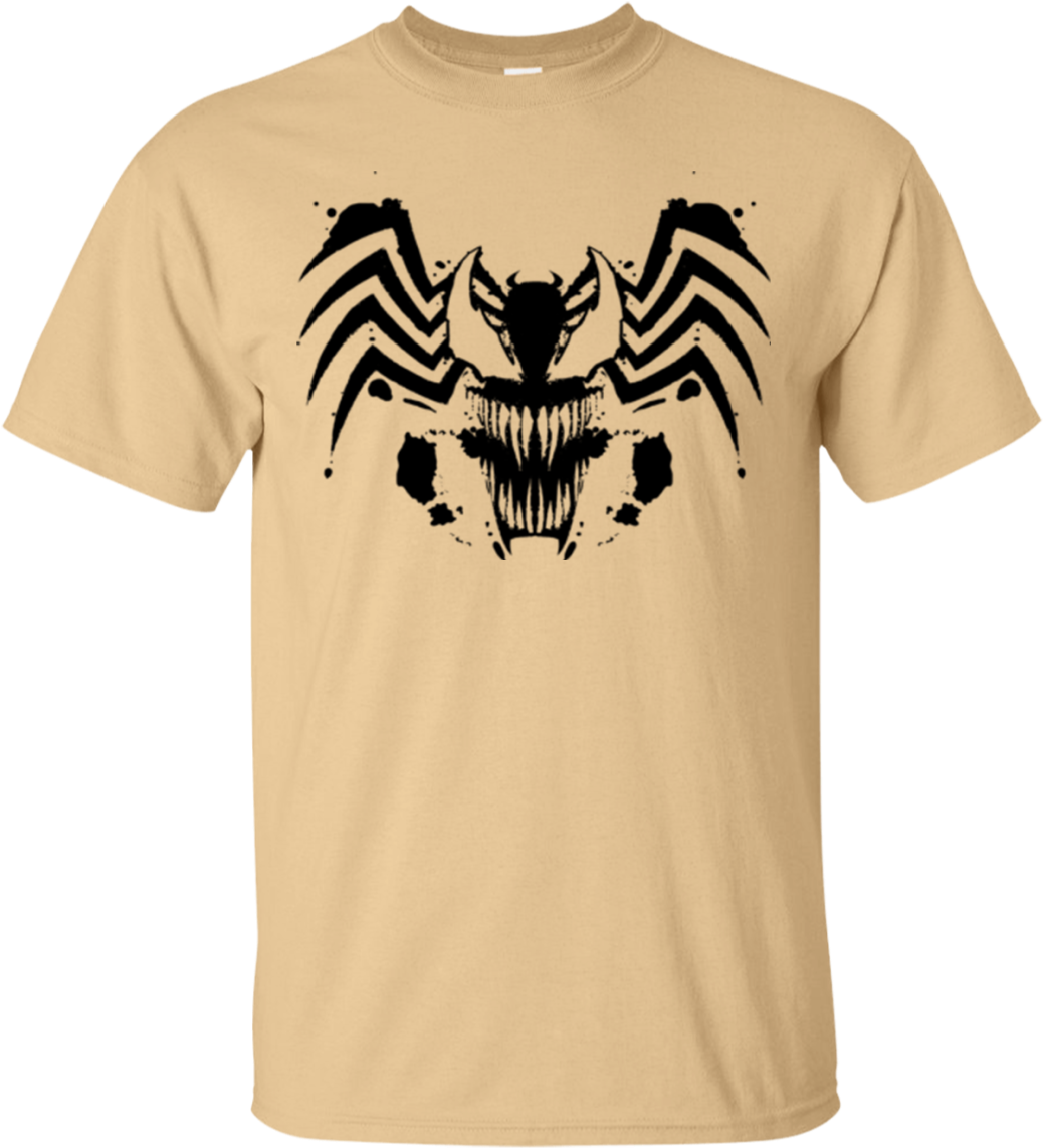 Symbiote Rorschach T-shirt - Venom Decals (1155x1155), Png Download