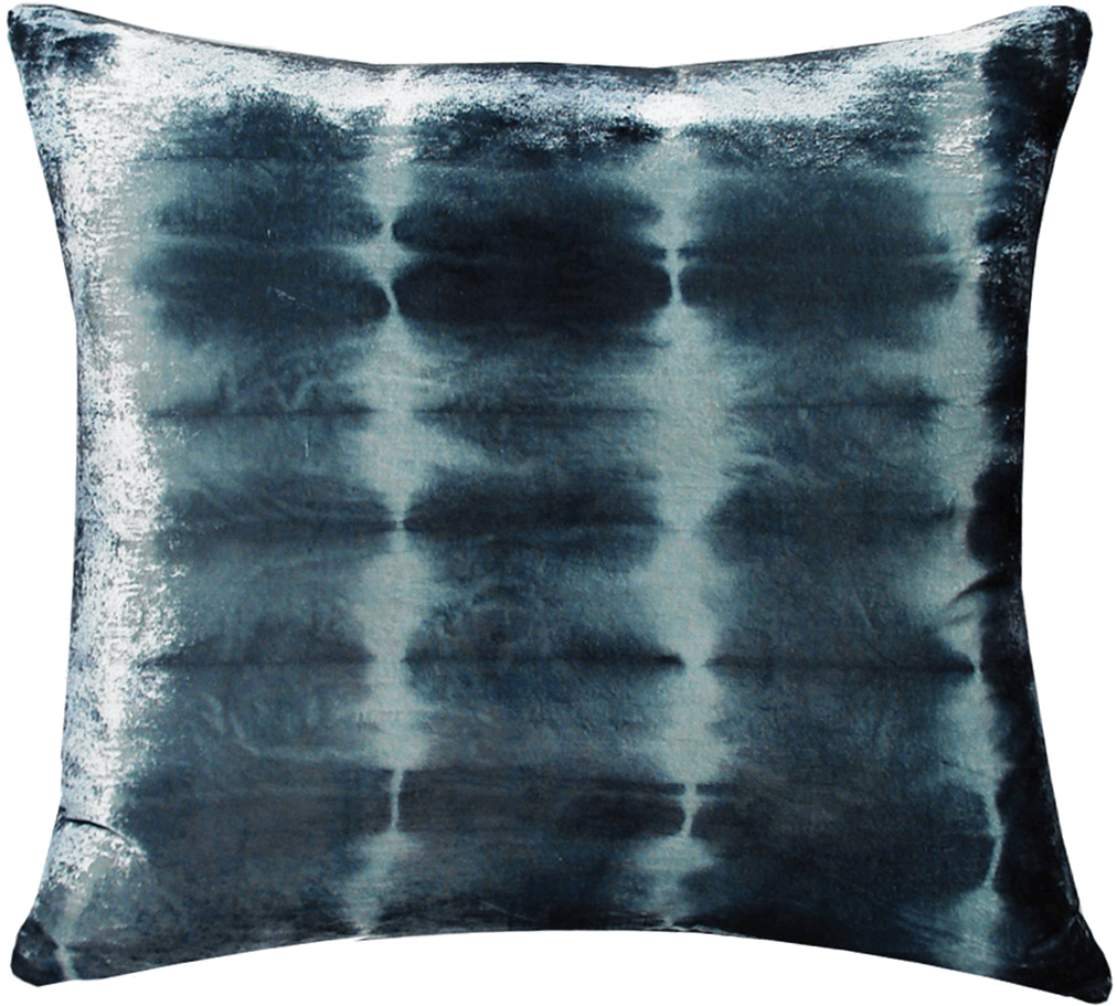 Blueberry Rorschach Velvet Pillow - Kevin O'brien Studio Blueberry Rorschach Velvet Pillow (1200x1200), Png Download
