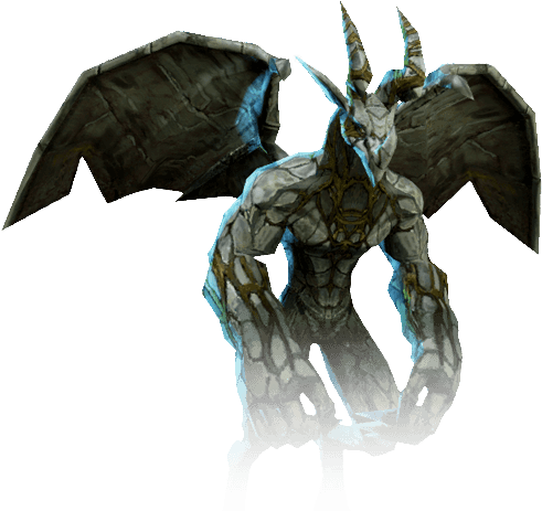 リネレボ ガーゴイル (600x496), Png Download