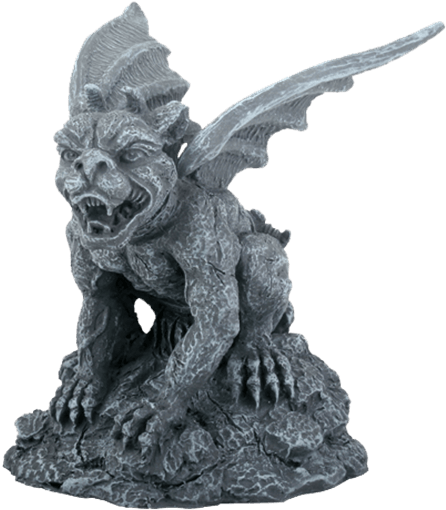 Gargoyle Erebus Statue - Erebus Greek Mythology Statue (555x555), Png Download