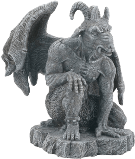 Gargoyle The Guardian Statue - Gargoyle Statues (555x555), Png Download