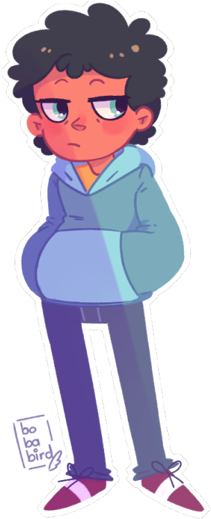 It Him The Grumpy Child - Cartoon (391x750), Png Download