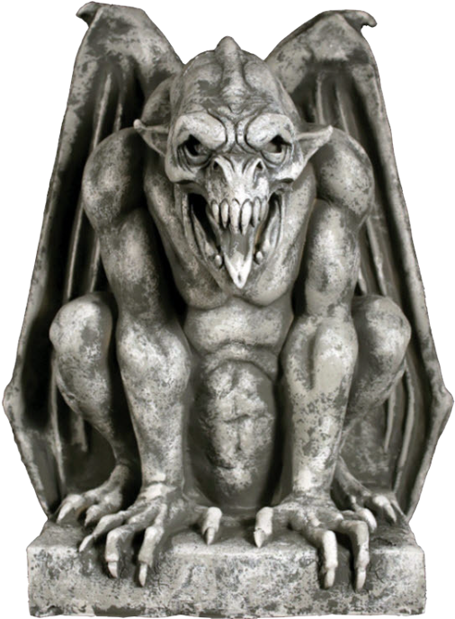 The Scarier, More Menacing Gargoyles We Often See This - Gargoyle Prop (532x700), Png Download
