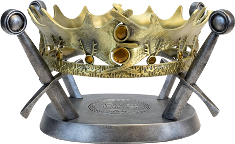 Game Of Thrones Prop Replica The Royal Crown Of King - Game Of Thrones - Royal Crown Of King Baratheon Replica (480x294), Png Download