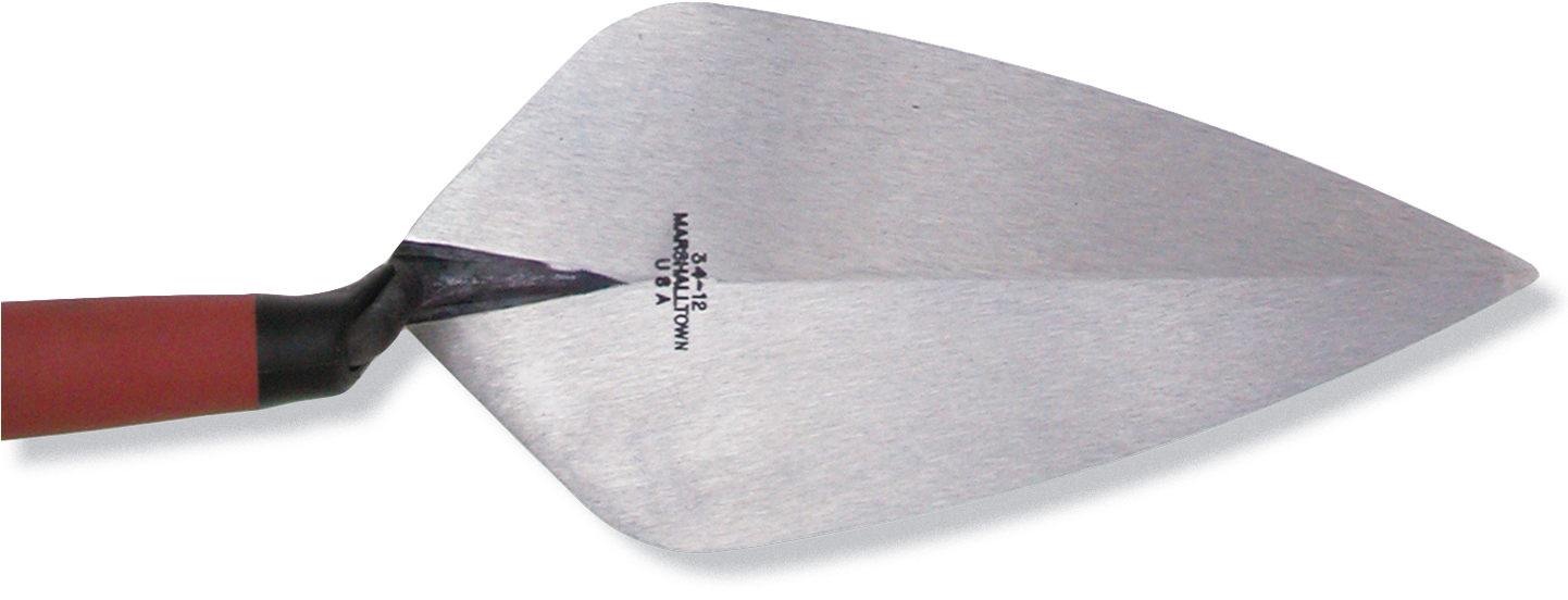 Wide London Trowel - Marshalltown London Brick Trowel (1441x625), Png Download