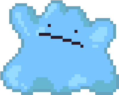 Shiny Ditto - Soup Pixel (740x660), Png Download