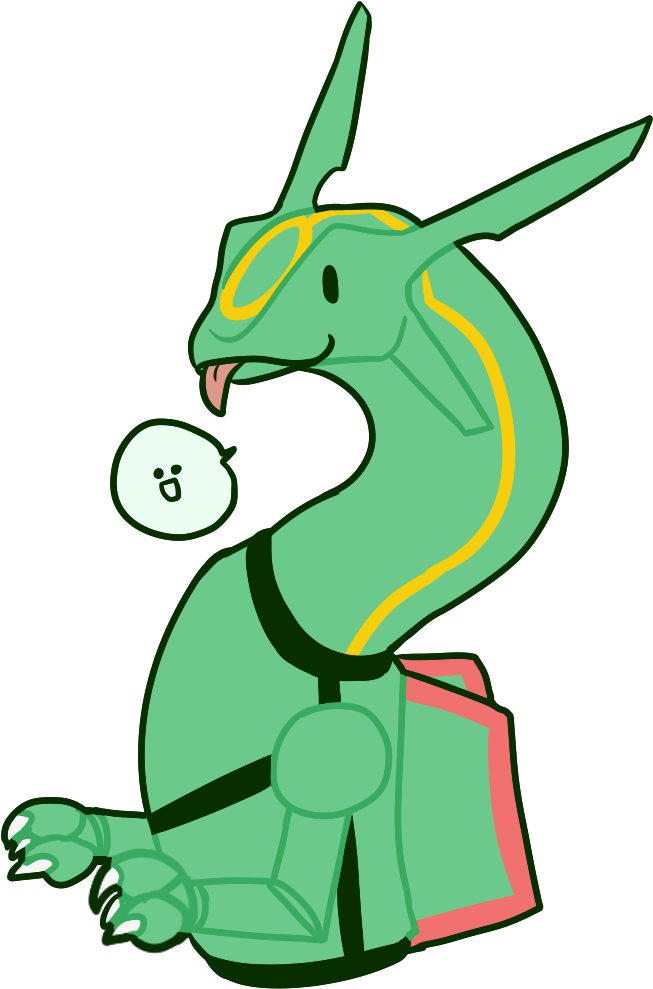Rayquaza Transparent Ditto Png Free Library (653x989), Png Download