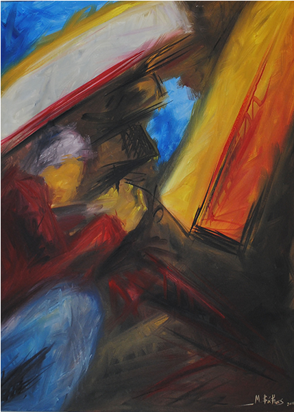 Vakas1 - Modern Art (600x600), Png Download