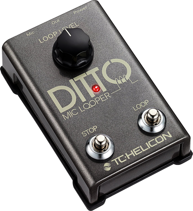 Ditto Mic Looper - Tc Electronic Ditto Mic Looper Vocal Looper Pedal (731x800), Png Download