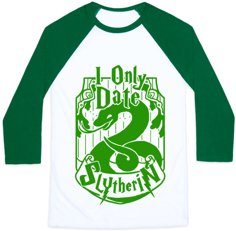 I Only Date Slytherin Baseball - Gingerbread Man I Can T Feel My Face (484x484), Png Download