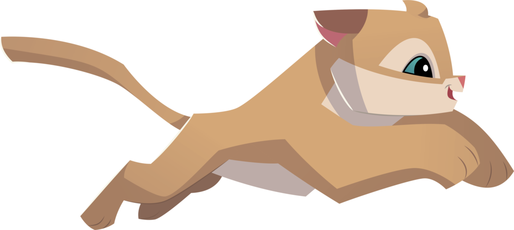 Ajjumpingcougar (1000x448), Png Download
