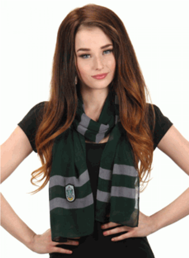 Slytherin Lightweight House Scarf From Harry Potter - Harry Potter Scarf Lightweight (900x900), Png Download