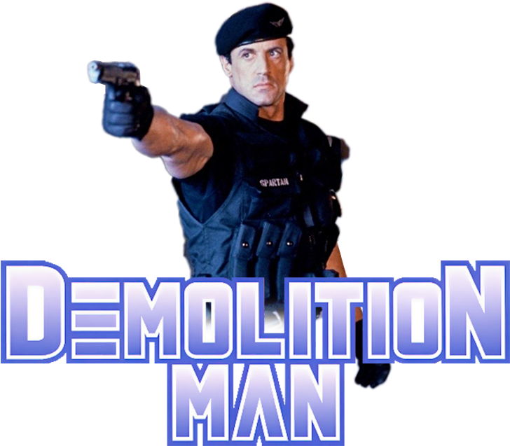 Demolition Man Wheel 2 Versions Vpinball Com - Demolition Man (800x652), Png Download