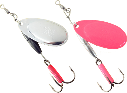 Salmon Catching Lures - Good For Salmon Fishing (410x300), Png Download