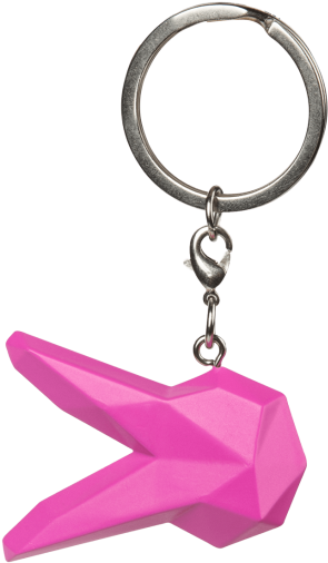 Va Charm 3d Keychain - D Va Gun Keychain (550x550), Png Download