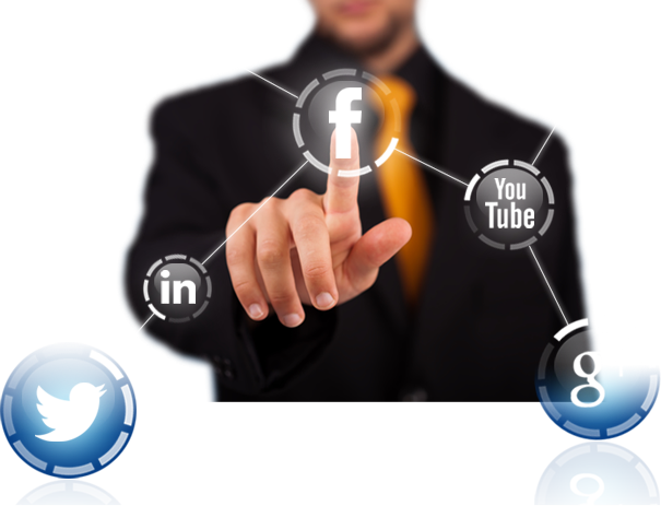 Social Media Marketing Png (605x463), Png Download
