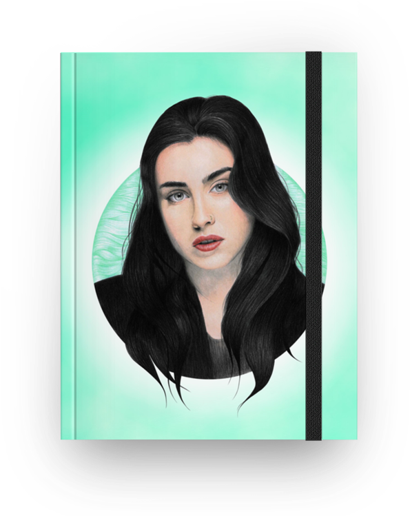 Caderno Lauren Jauregui De Artista Avenuena - Fifth Harmony (800x800), Png Download