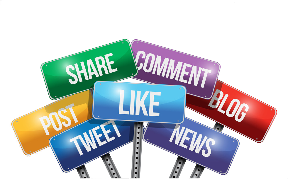 Social Media Transparent Background (982x611), Png Download