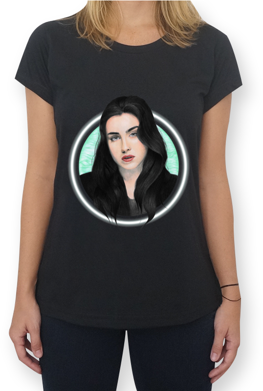 Camiseta Lauren Jauregui De Artista Avenuena - Camiseta Nossa Senhora Das Graças (800x800), Png Download