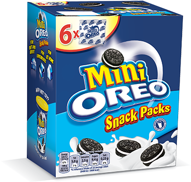 Oreo Minis X - Oreo Original Sandwich Biscuits Minis (720x410), Png Download