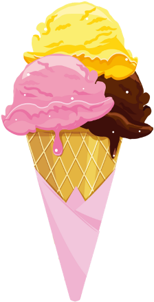 Cono Helado Vector (480x480), Png Download