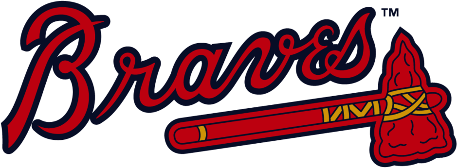 Logo - Atlanta Braves Logo Png (1000x567), Png Download