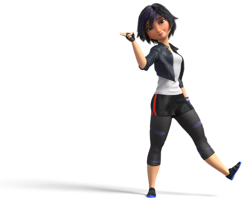 Tumblr Nbrqogl46x1ry7whco1 1280 - Big Hero 6 Gogo Png (1140x880), Png Download