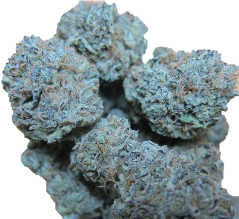 Blue Weed Nugs (500x450), Png Download