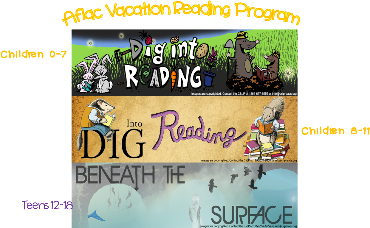 Aflac Vacation Reading Program Kickoff (1810x792), Png Download
