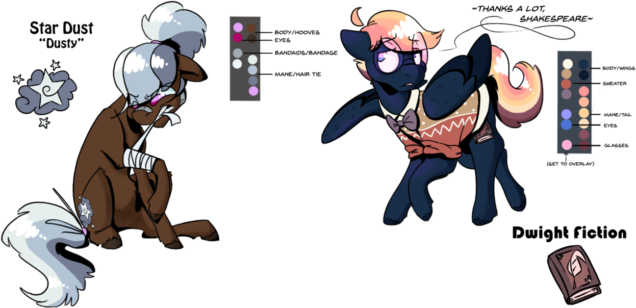 Torusthescribe, Bandage, Clothes, Earth Pony, Female, - Cartoon (1280x652), Png Download