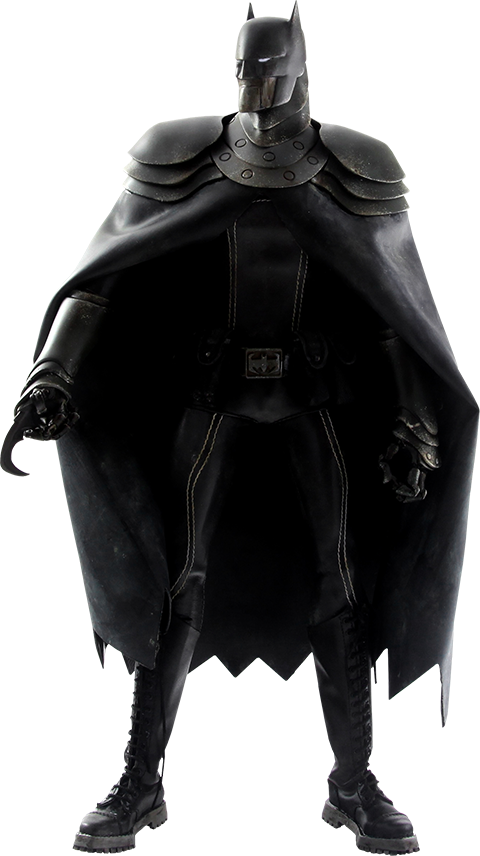 Dc Steel Age Batman Night 1:6 Scale Action Figure (480x856), Png Download