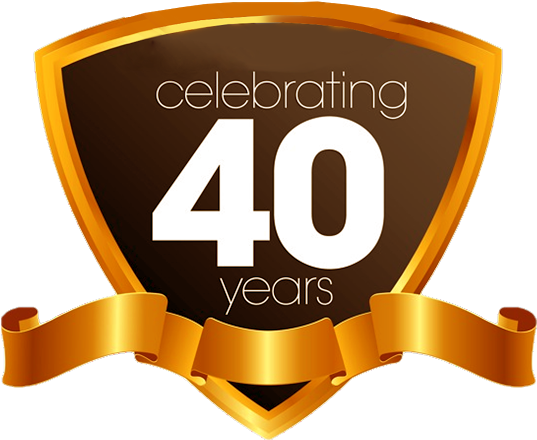 Ffa Emblem Transparent Download - Celebrating 40 Years In Business (681x511), Png Download