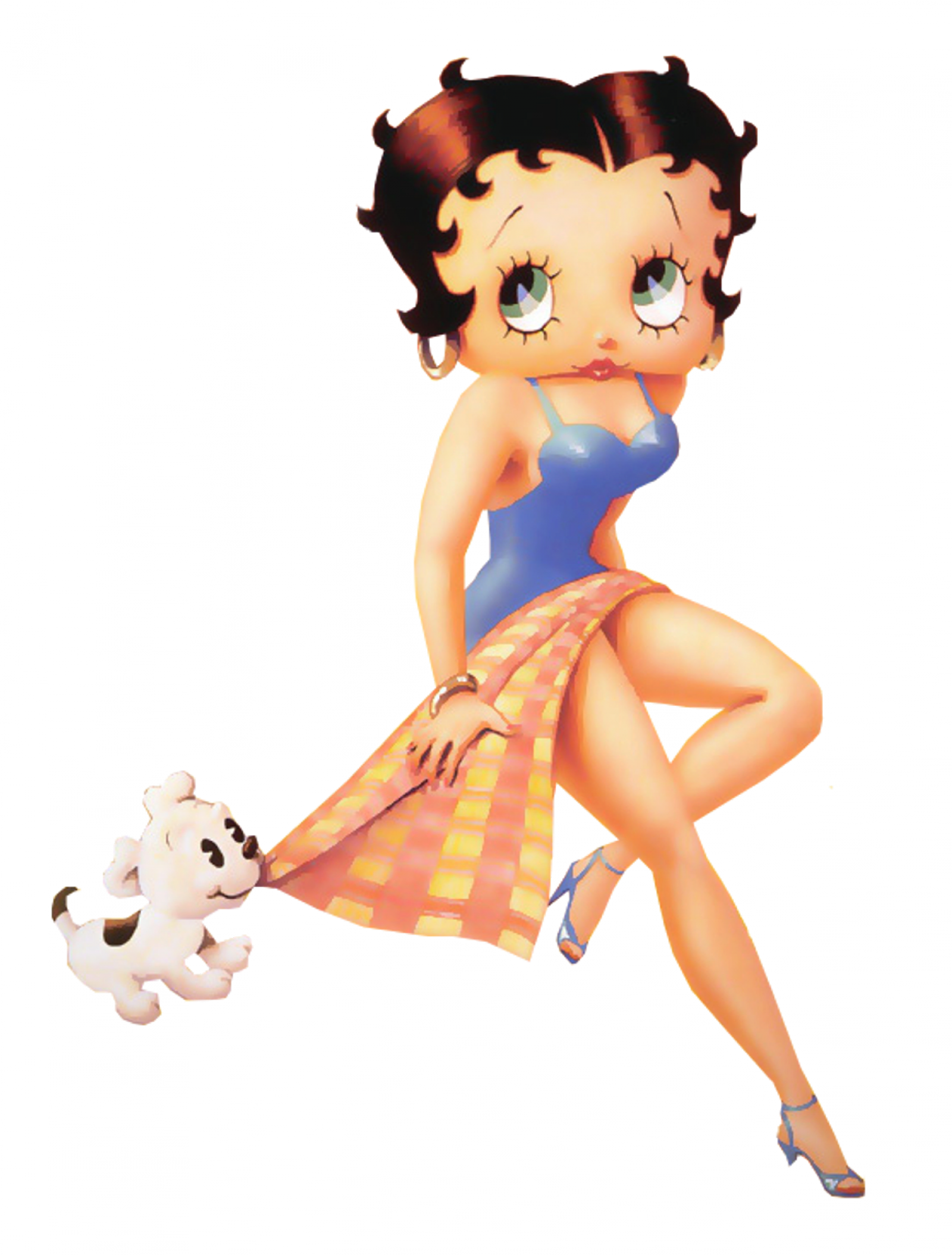 Betty Boop At The Beach 7674 - Betty Boop At The Beach (1600x2109), Png Download