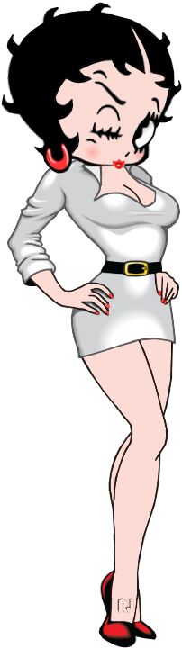 Betty Boop Original Betty Boop, The Real Betty Boop, - Betty Boop (500x800), Png Download
