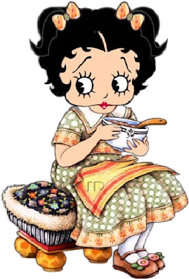 Clip Transparent Betty Boop Holding Lamb - Love You Betty Boop (400x400), Png Download